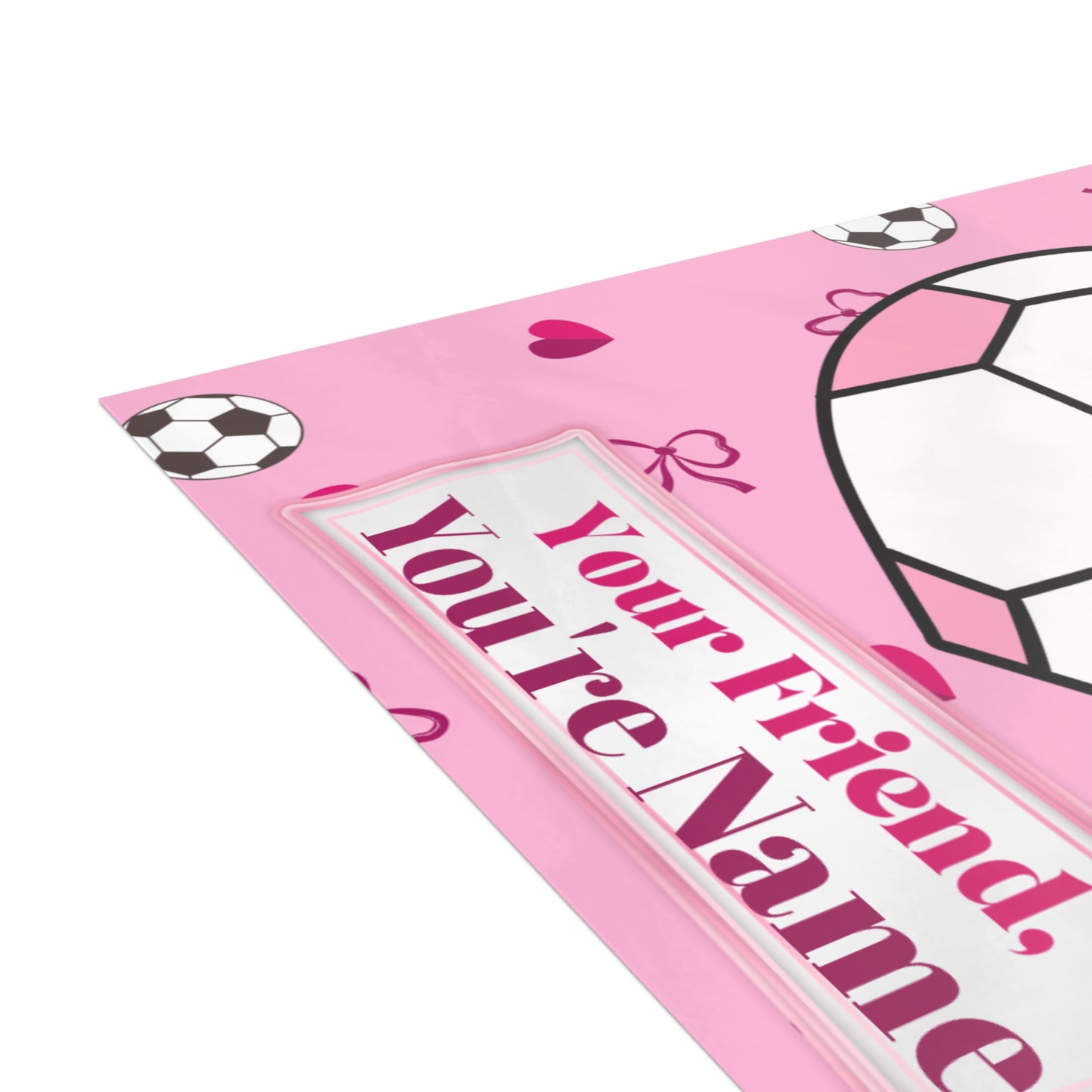 MVP Friend Soccer Valentines | Valentines Day Cards for Kids | Soccer Team Valentines with Envelopes